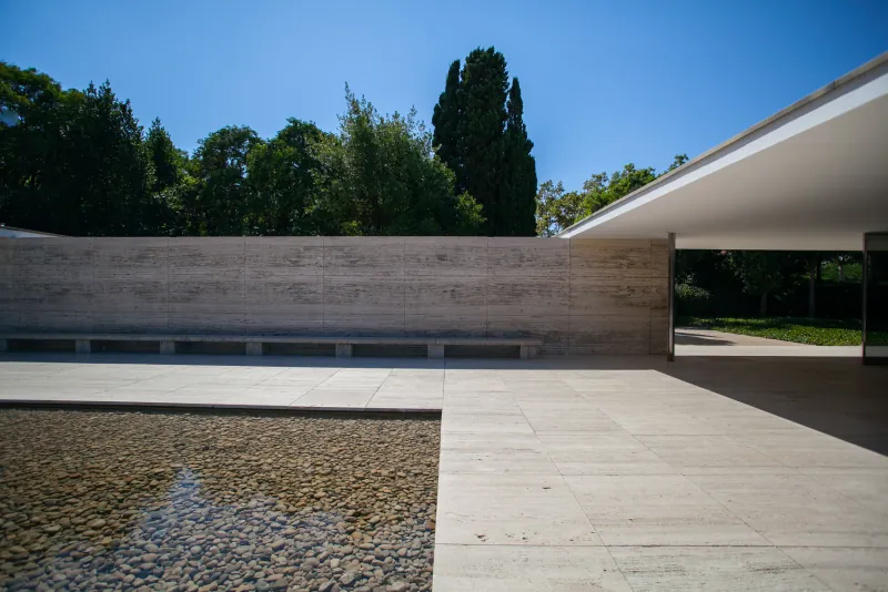 Ludwig Mies van der Rohe · Barcelona Pavilion