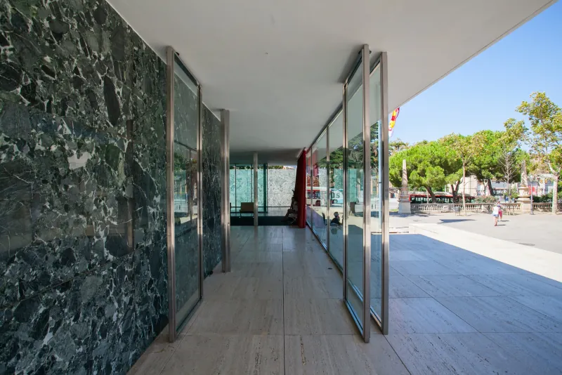 Ludwig Mies van der Rohe · Barcelona Pavilion