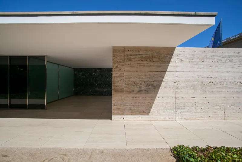 Ludwig Mies van der Rohe · Barcelona Pavilion