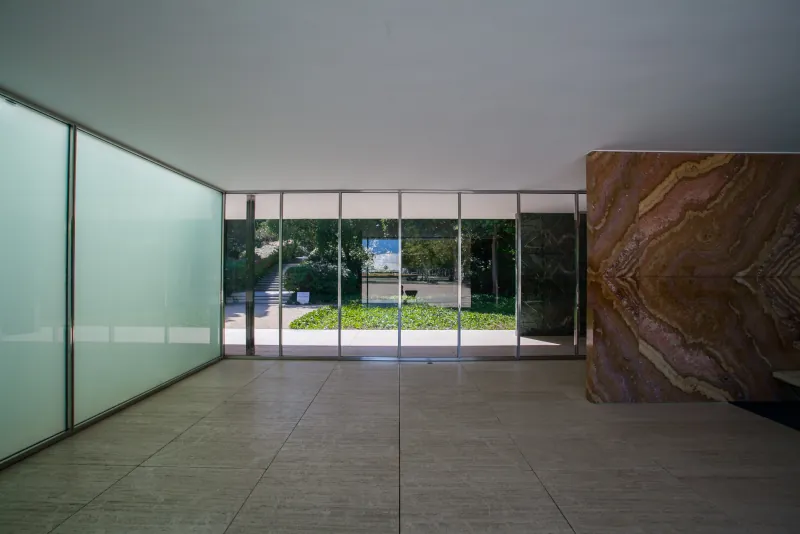 Ludwig Mies van der Rohe · Barcelona Pavilion