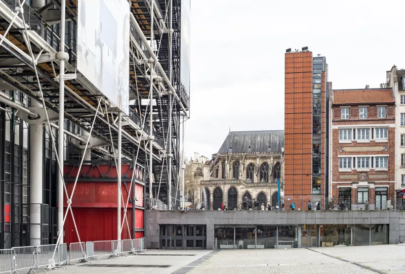 Renzo Piano + Richard Rogers・Centre Pompidou
