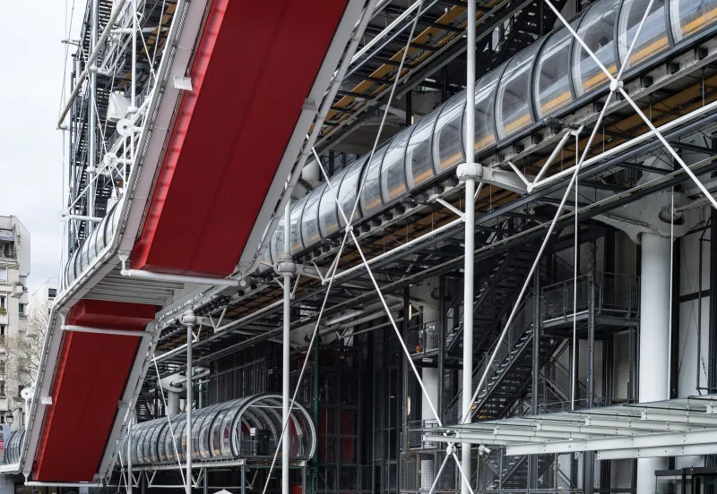 Renzo Piano + Richard Rogers・Centre Pompidou