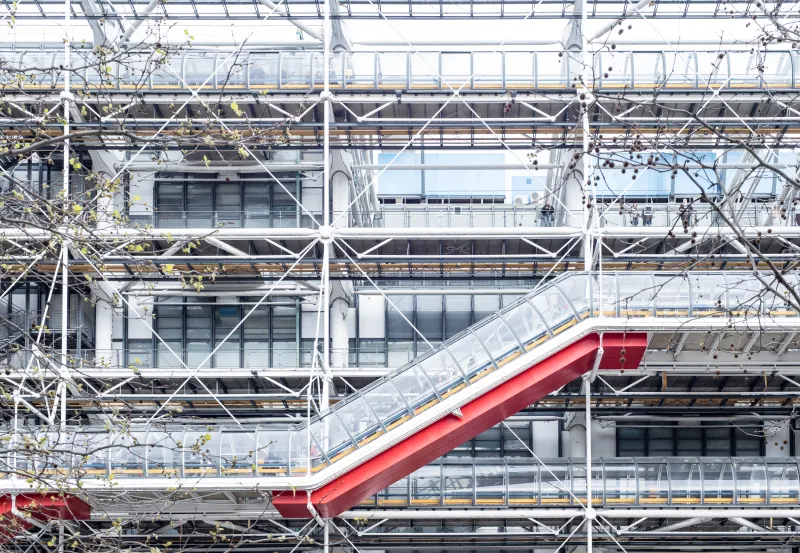 Renzo Piano + Richard Rogers・Centre Pompidou