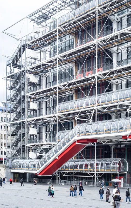 Renzo Piano + Richard Rogers・Centre Pompidou