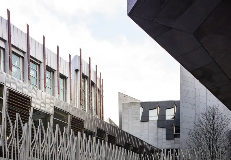 Enric Miralles · Scottish Parliament Building