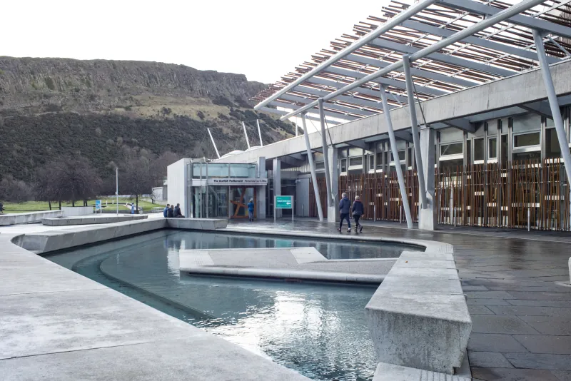 Enric Miralles · Scottish Parliament Building