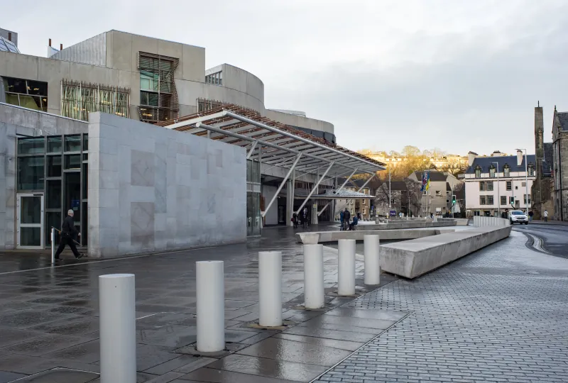 Enric Miralles · Scottish Parliament Building