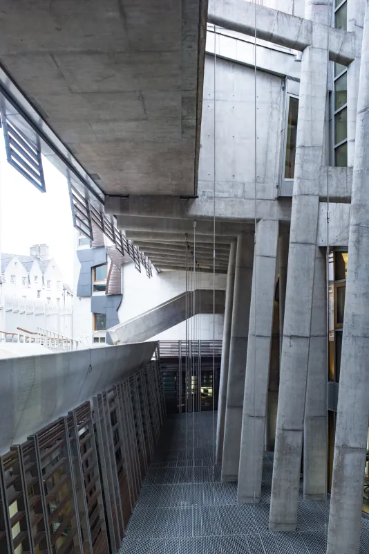 Enric Miralles · Scottish Parliament Building