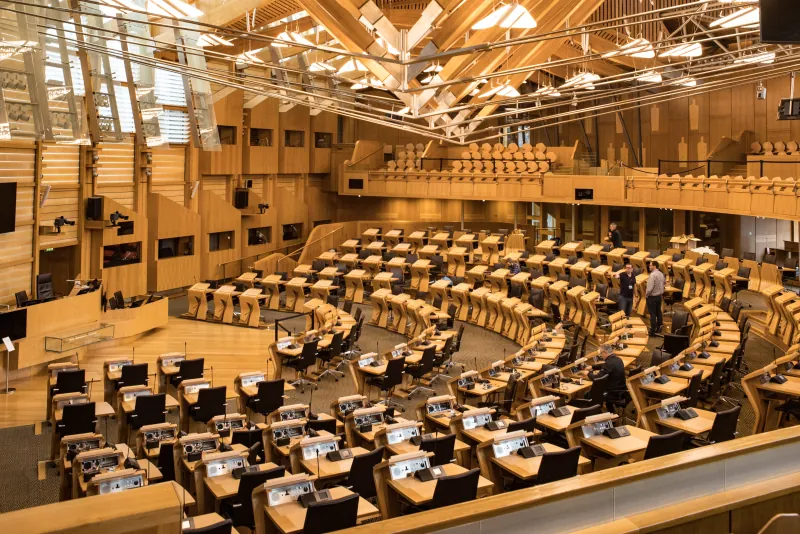 Enric Miralles · Scottish Parliament Building