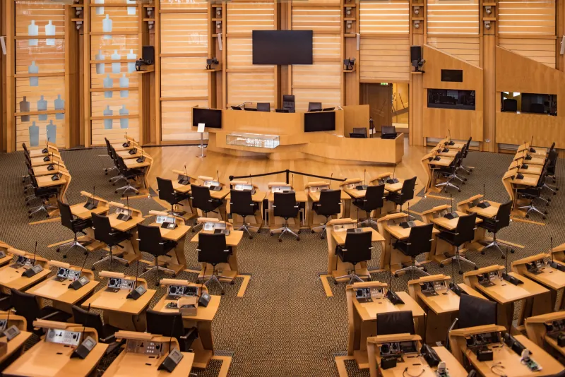 Enric Miralles · Scottish Parliament Building