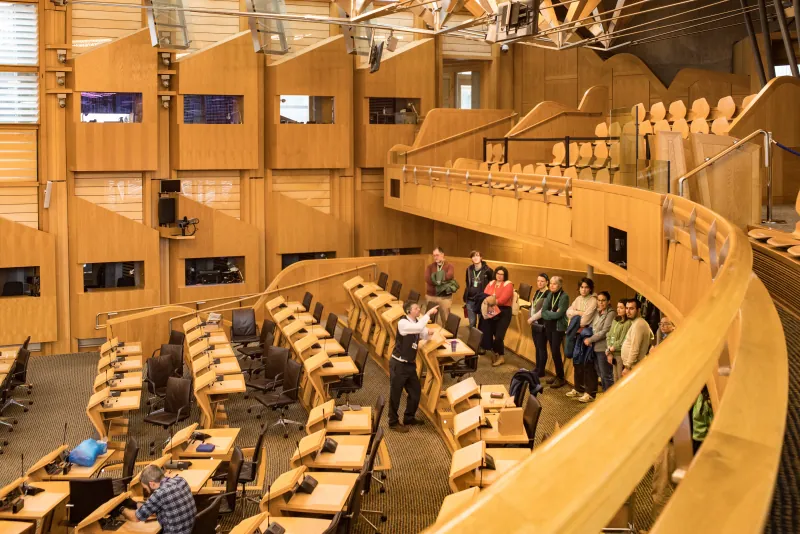 Enric Miralles · Scottish Parliament Building