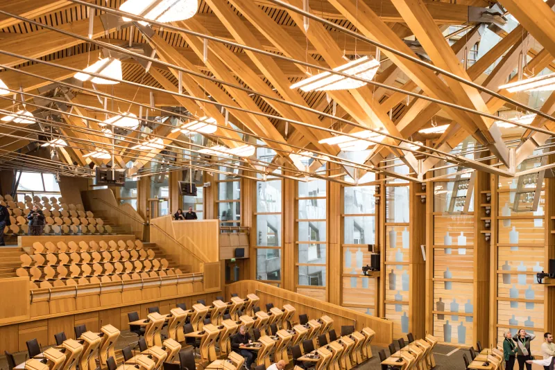 Enric Miralles · Scottish Parliament Building