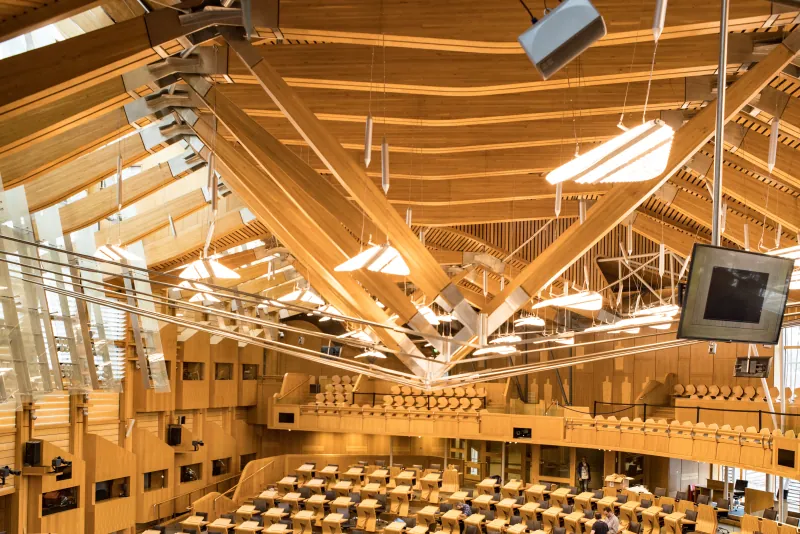 Enric Miralles · Scottish Parliament Building