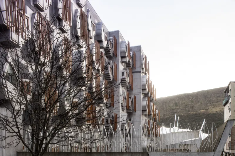 Enric Miralles · Scottish Parliament Building