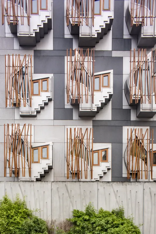 Enric Miralles · Scottish Parliament Building