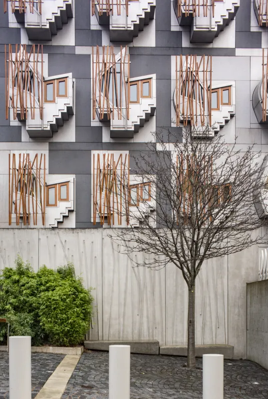 Enric Miralles · Scottish Parliament Building
