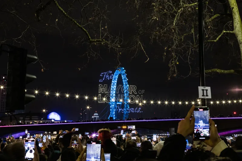 London Eye Fireworks