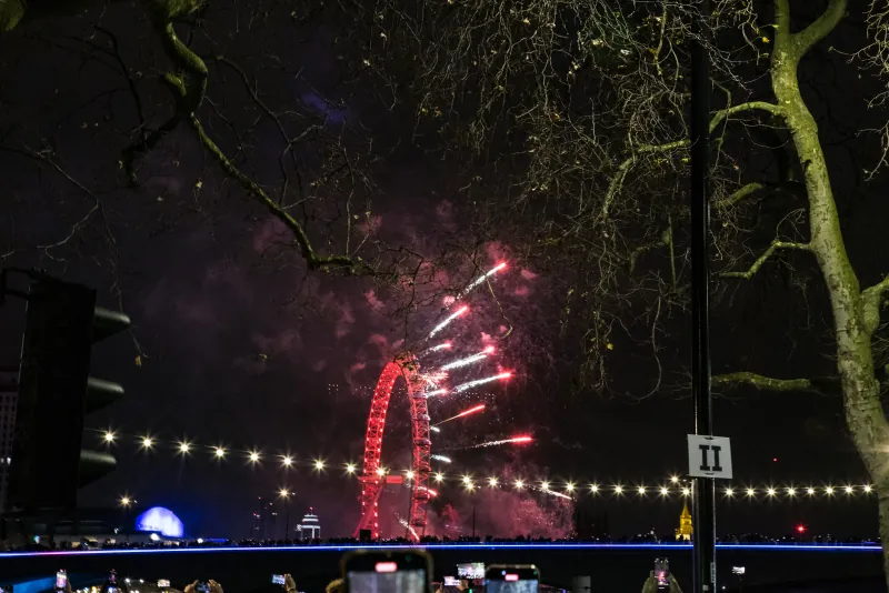 London Eye Fireworks