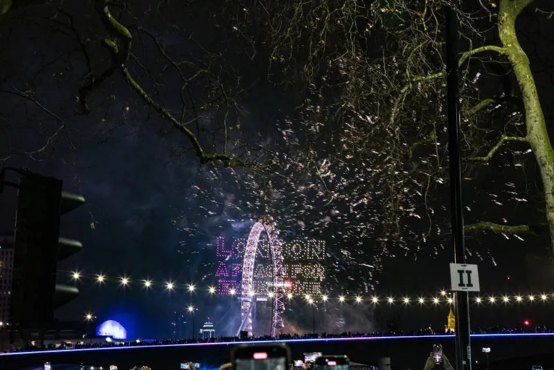 London Eye Fireworks