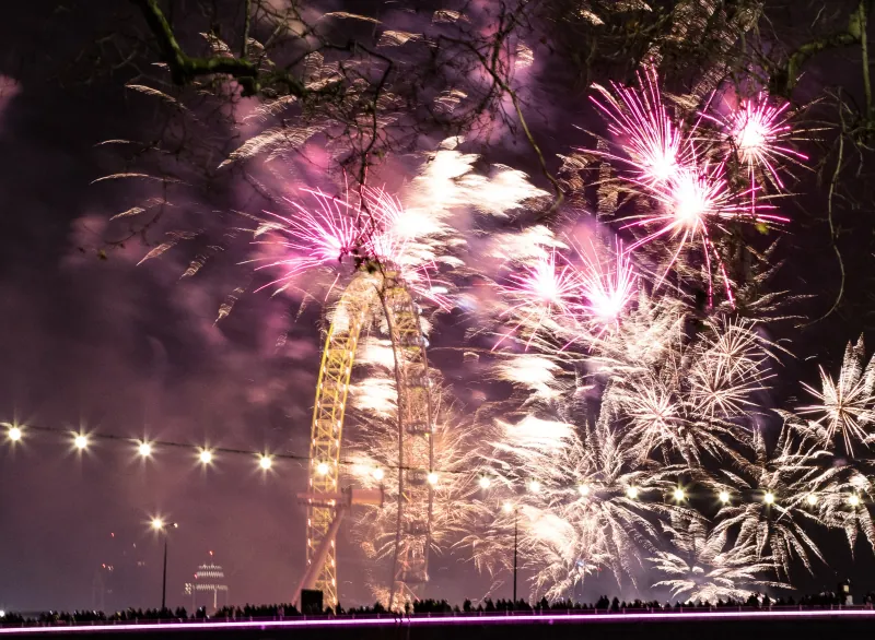 London Eye Fireworks
