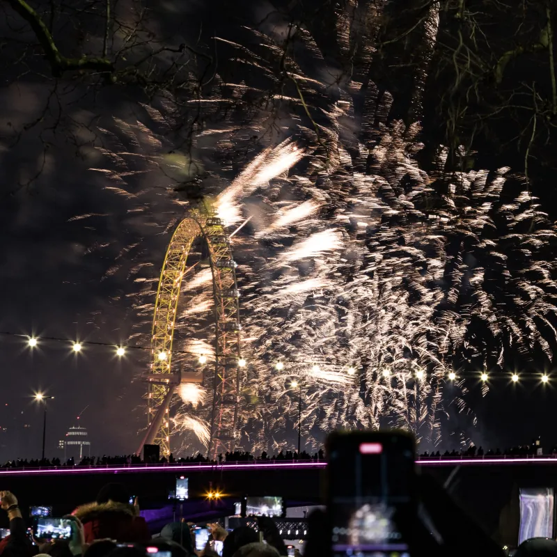 London Eye Fireworks