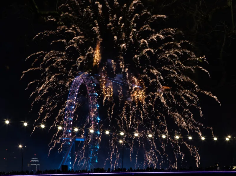 London Eye Fireworks