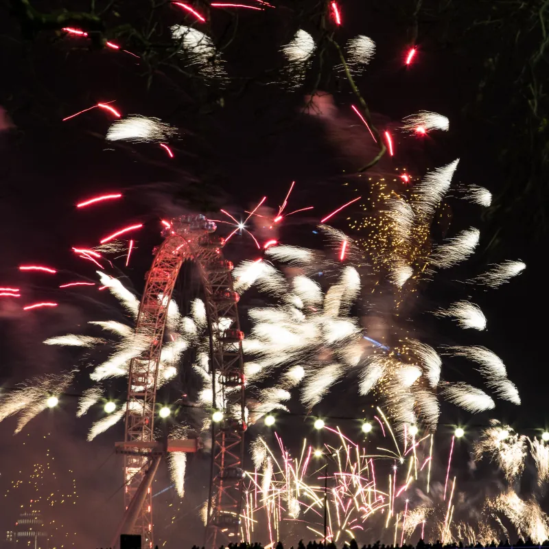 London Eye Fireworks