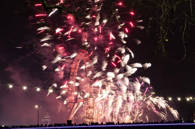 London Eye Fireworks