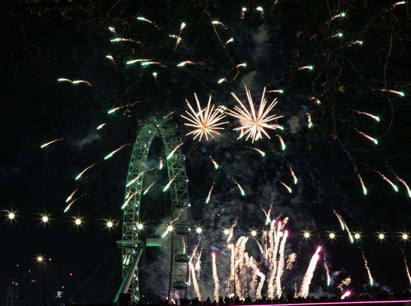 London Eye Fireworks