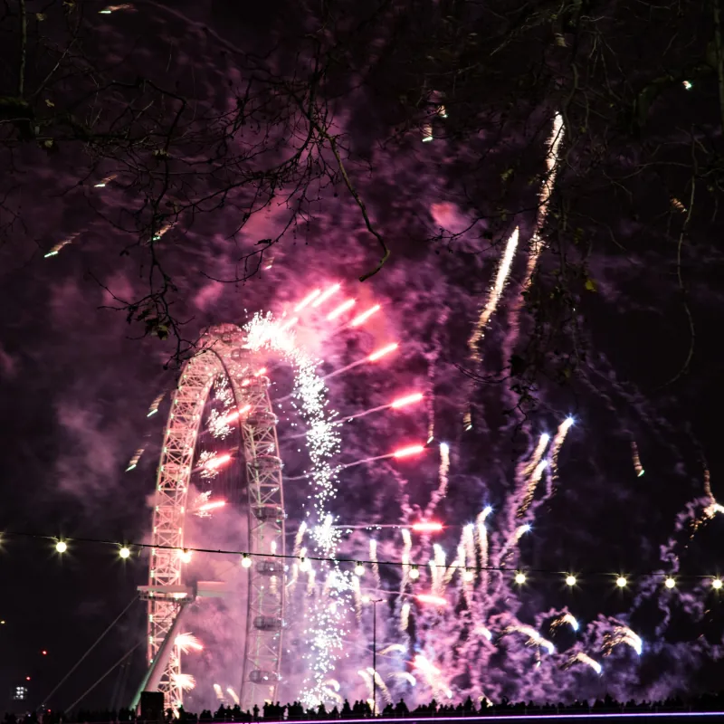 London Eye Fireworks