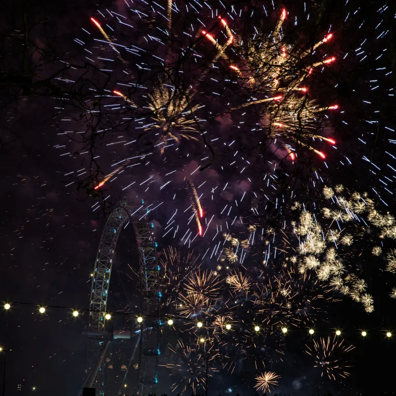 London Eye Fireworks
