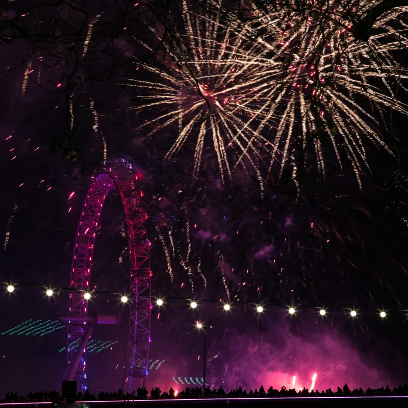 London Eye Fireworks