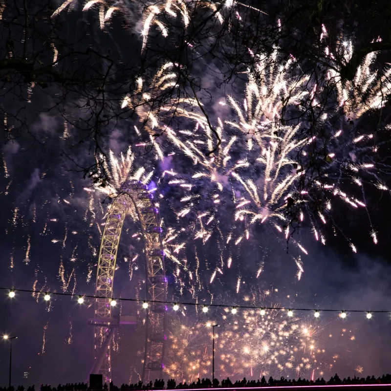 London Eye Fireworks