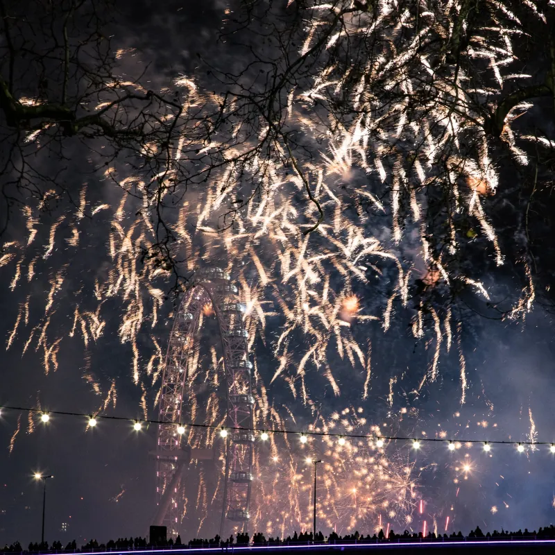 London Eye Fireworks