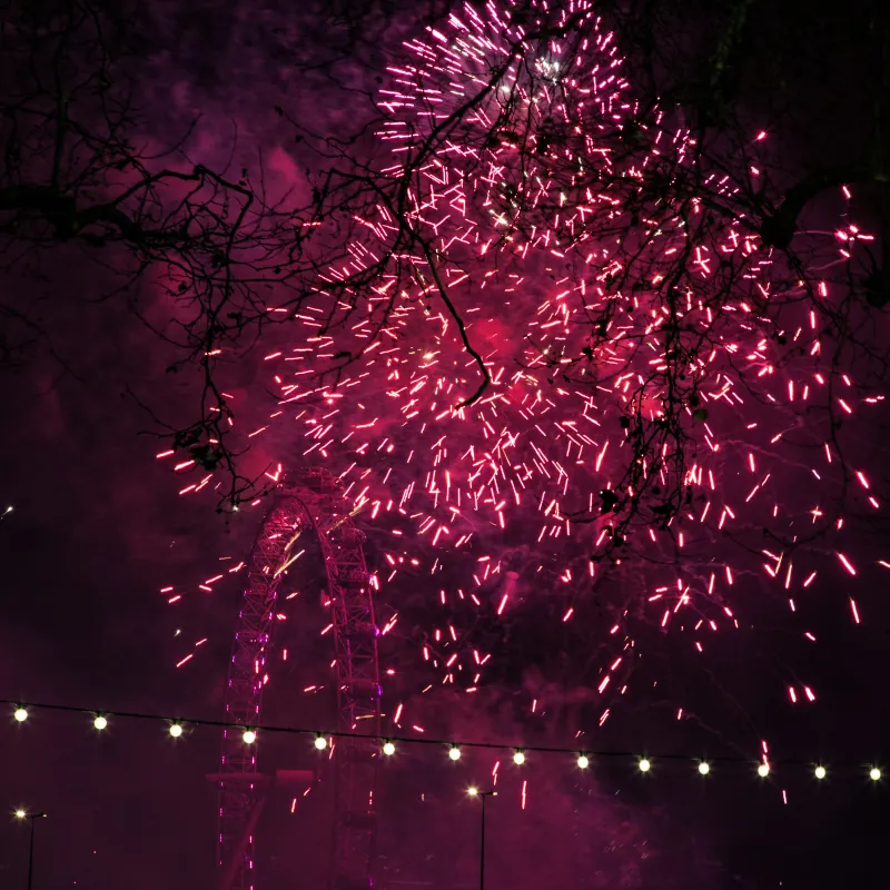 London Eye Fireworks