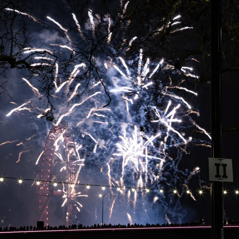 London Eye Fireworks